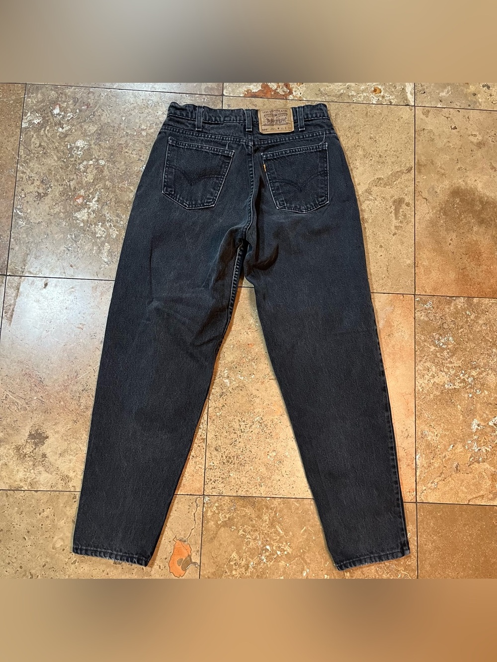 Vintage Levi’s 560 Mens Orange Tab Loose Fit Tapered Leg Jeans Made In USA 29x30 - Picture 2 of 9
